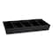 Mind Reader Anchor Collection 5-Compartment Snack Organizer, 12 x 24 x 3.25, Black SNACKORGT-BLK - alternate 1